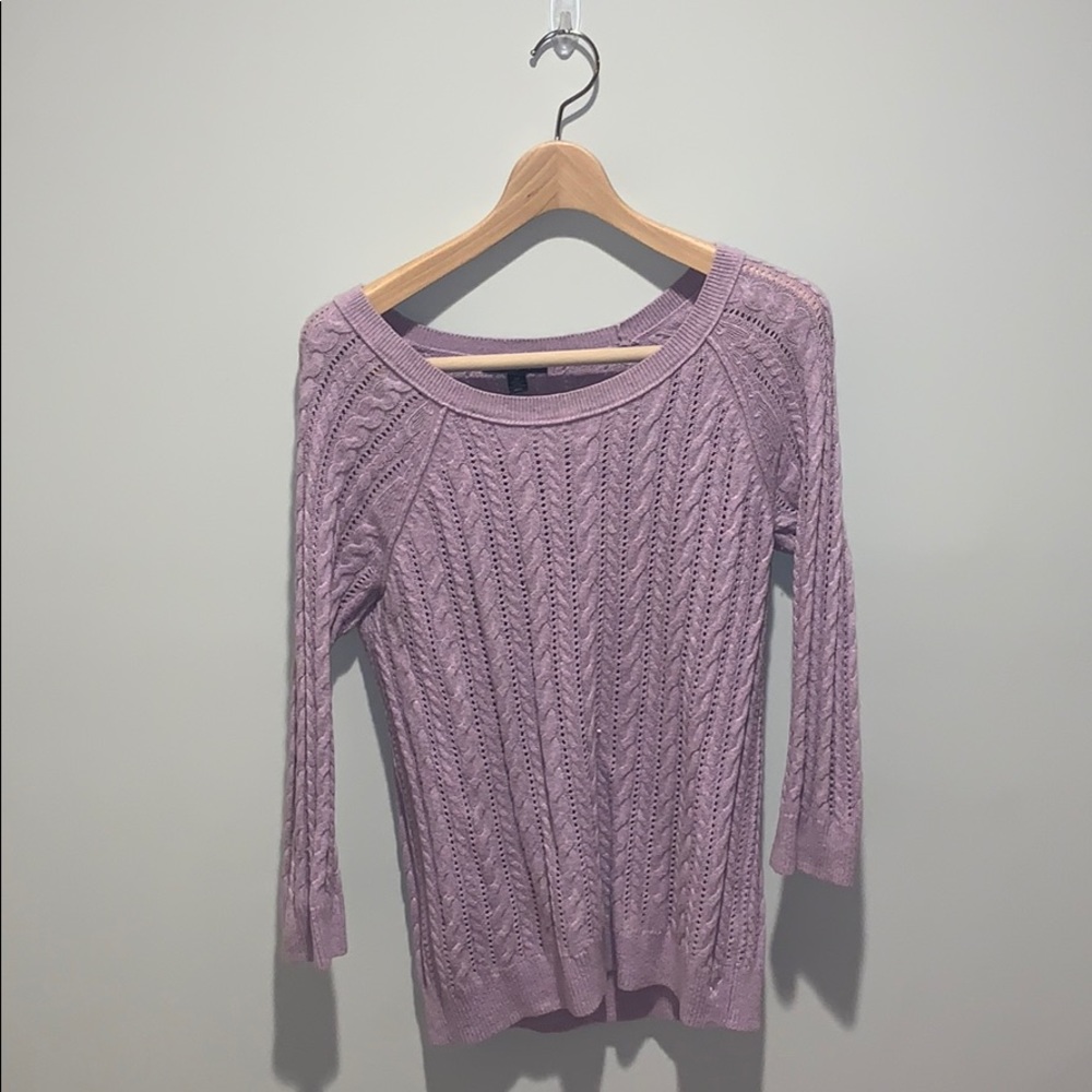 Purple American Eagle Sweater